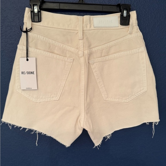 REDONE 50s Cutoffs Vintage Women’s White Shorts Size 25 - Picture 4 of 16